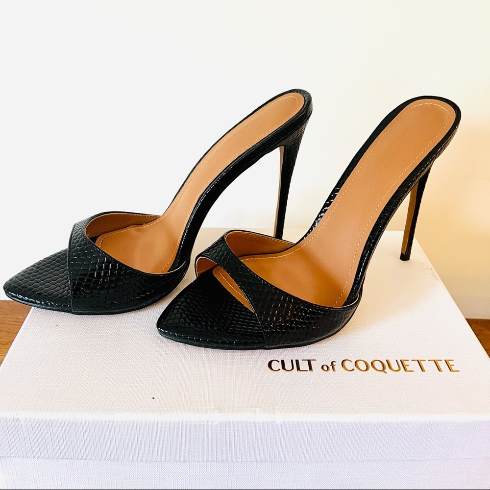 sky-hi super sexy Cult of Coquette Gia stiletto mule…